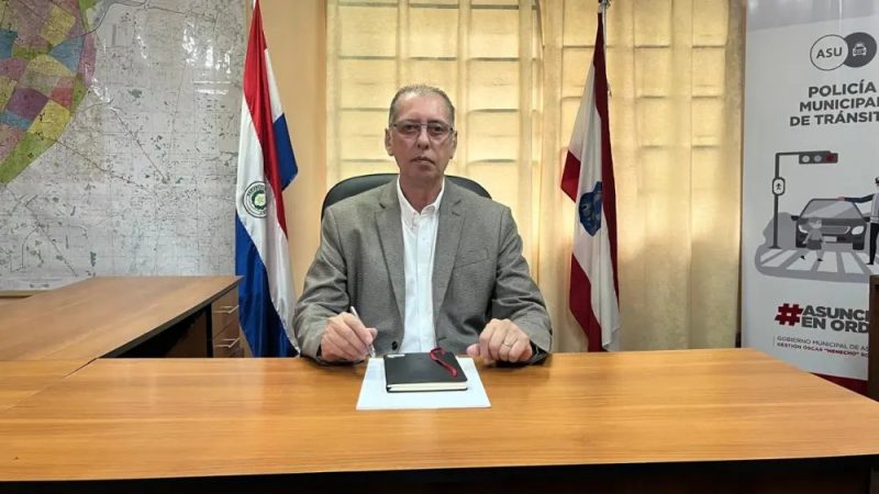 Cambian jefe de la PMT en medio de audios y escándalos: Asunción sigue sin rumbo