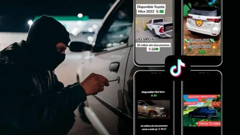 Policía advierte de nueva estafa ante auge de vehículos “cabrito” que ofrecen en Tik Tok