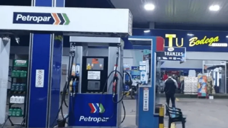 Petropar sube sus combustibles a G. 380 más por litro