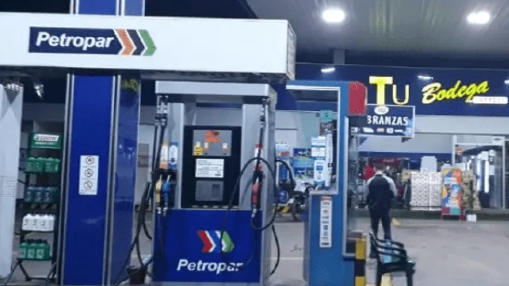Petropar sube sus combustibles a G. 380 más por litro