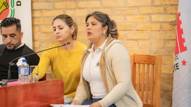 Crisis en la Junta Municipal de CDE: bloque “Yo Creo” frena sesión por disputa con María Portillo
