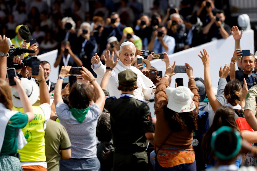 Un millón de corazones: el papa León XIV emocionó al mundo en el Jubileo de los Jóvenes