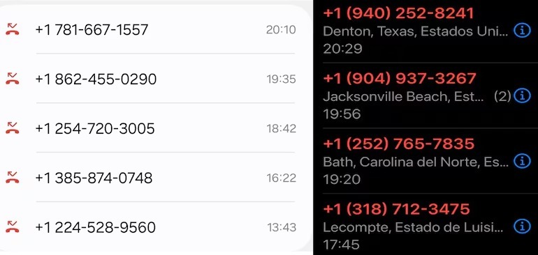 Instan a tomar precaución con las llamadas internacionales sospechosas