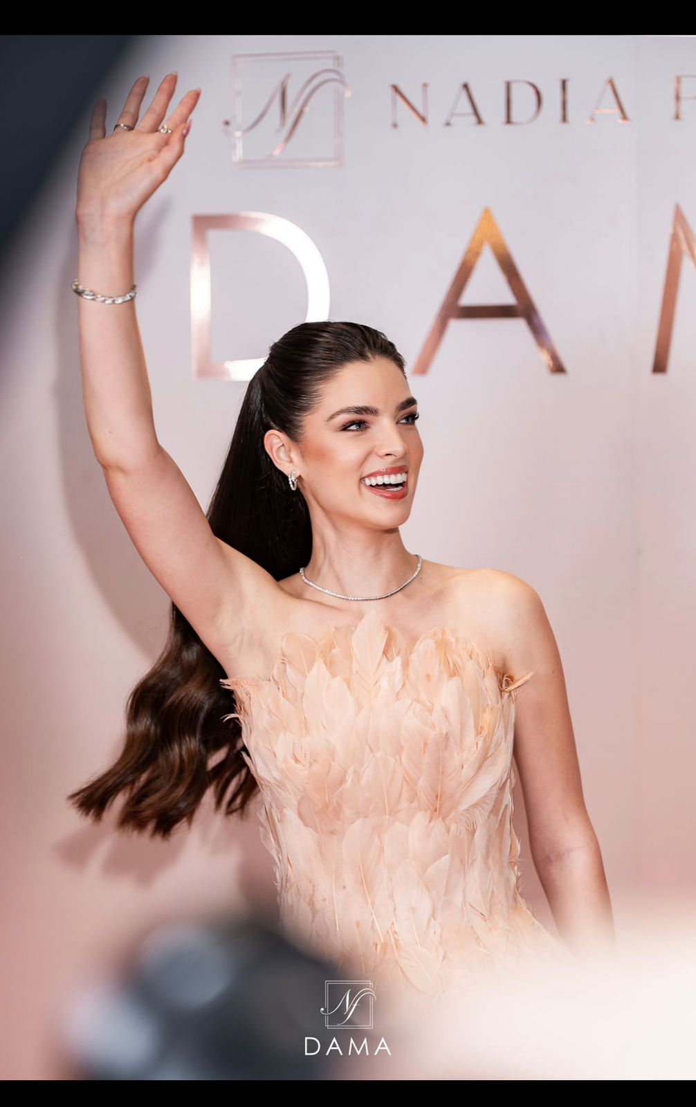 Nadia Ferreira brilló en el gran estreno de su perfume: “Dama” ya es una realidad