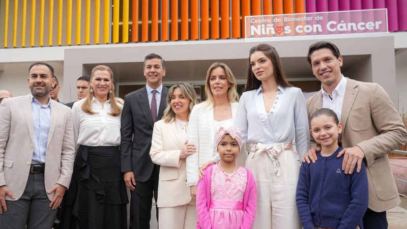 Nadia Ferreira emociona al país al inaugurar centro pionero para niños con cáncer junto a Santi Peña