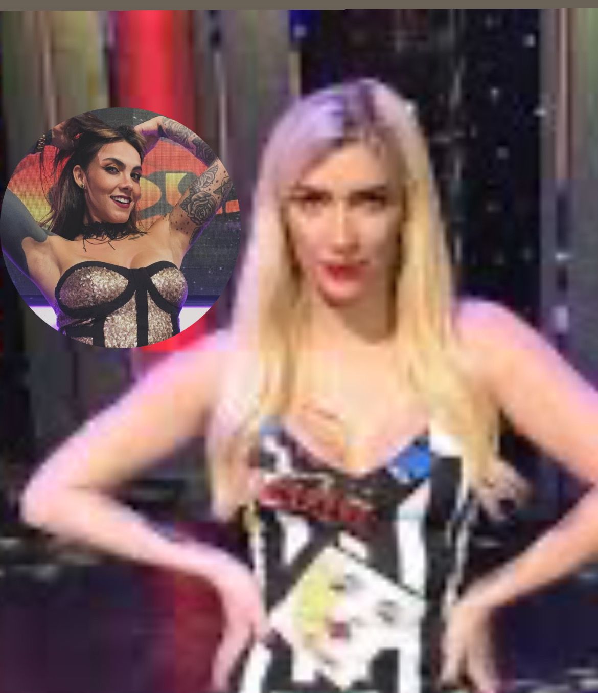 Carmiña Masi abre la ducha… y también la boca