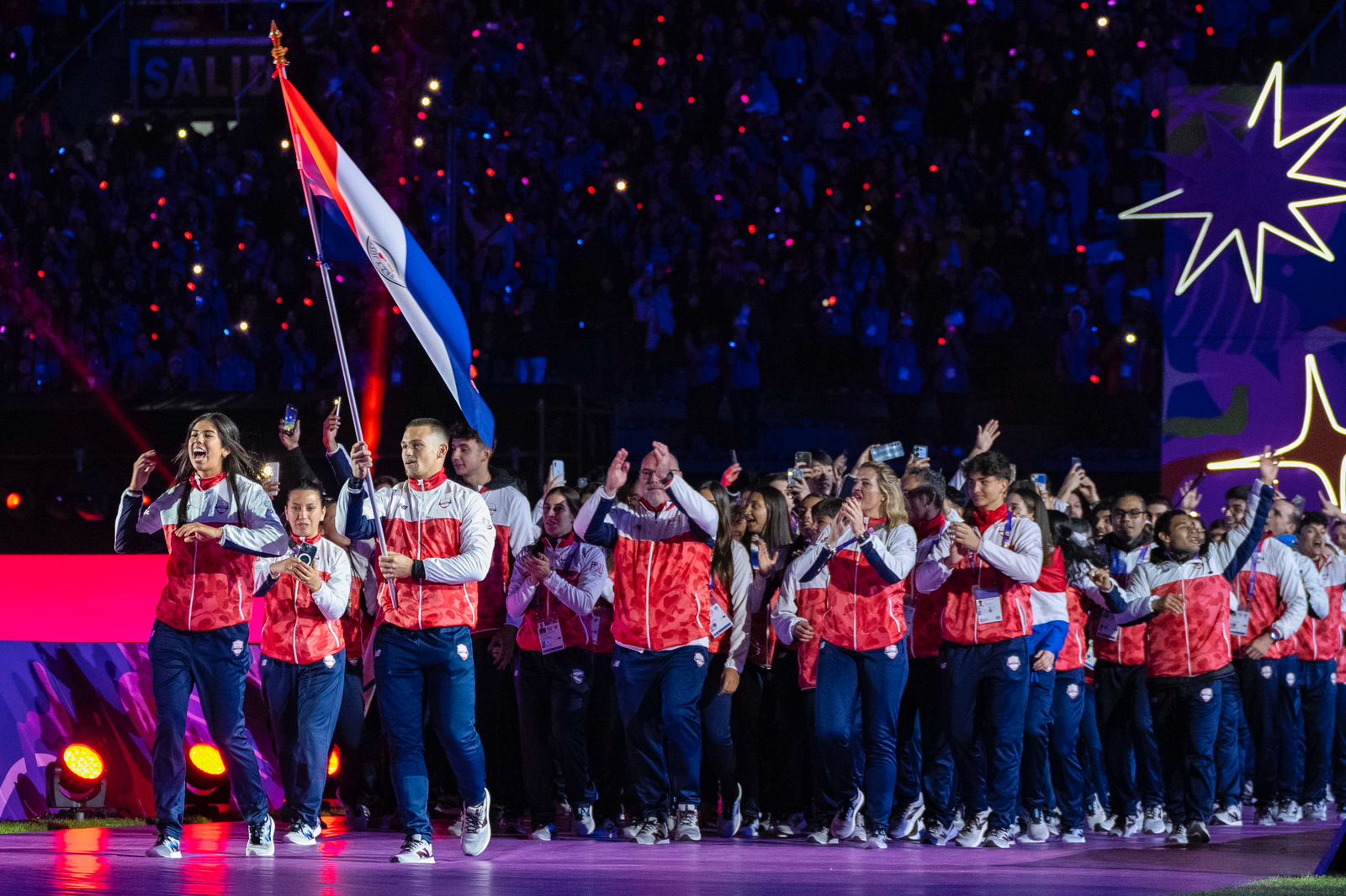 Paraguay encendió el alma de las Américas en la apertura de los Juegos Panamericanos Junior #ASU2025