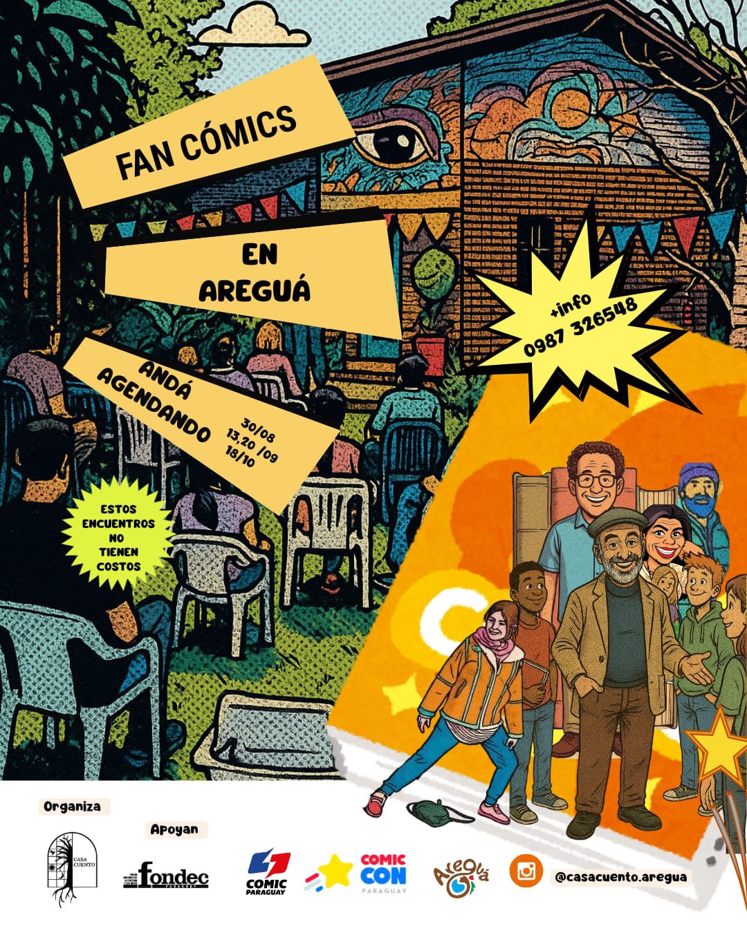 Areguá se convierte en el epicentro del cómic paraguayo