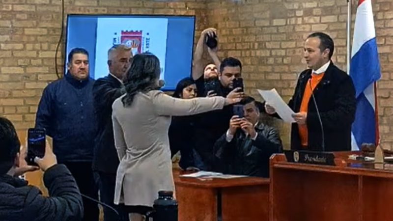 María Portillo toma el mando en Ciudad del Este tras caída de Prieto