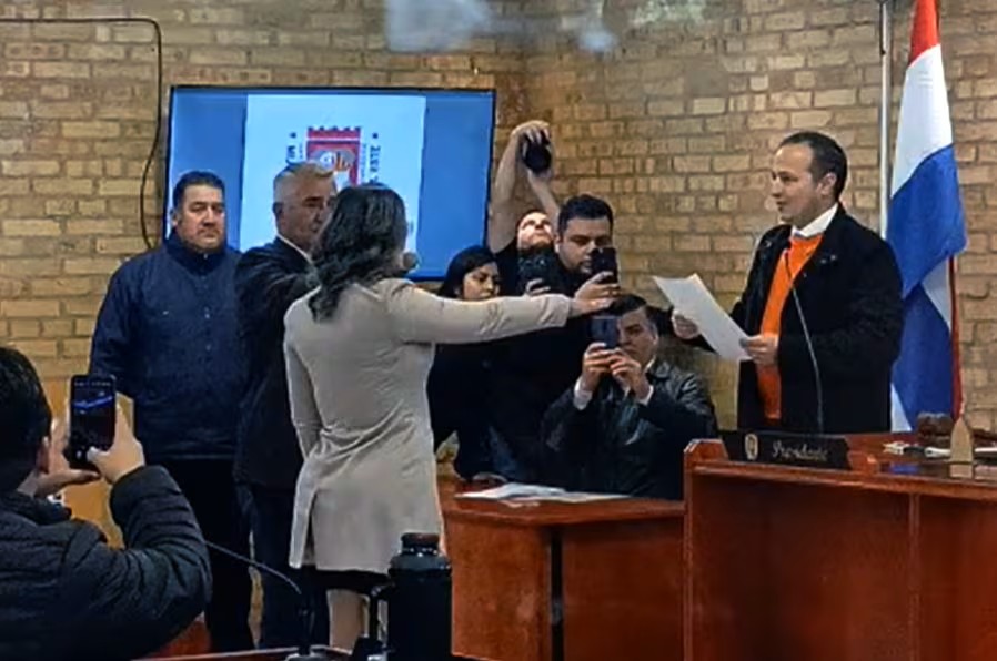 María Portillo toma el mando en Ciudad del Este tras caída de Prieto