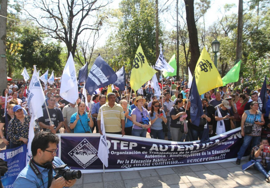 Docentes anuncian movilización de dos días