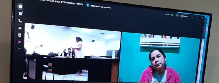 Sala Penal dejó firme, por mayoría, condena a la “enfermera” del EPP 