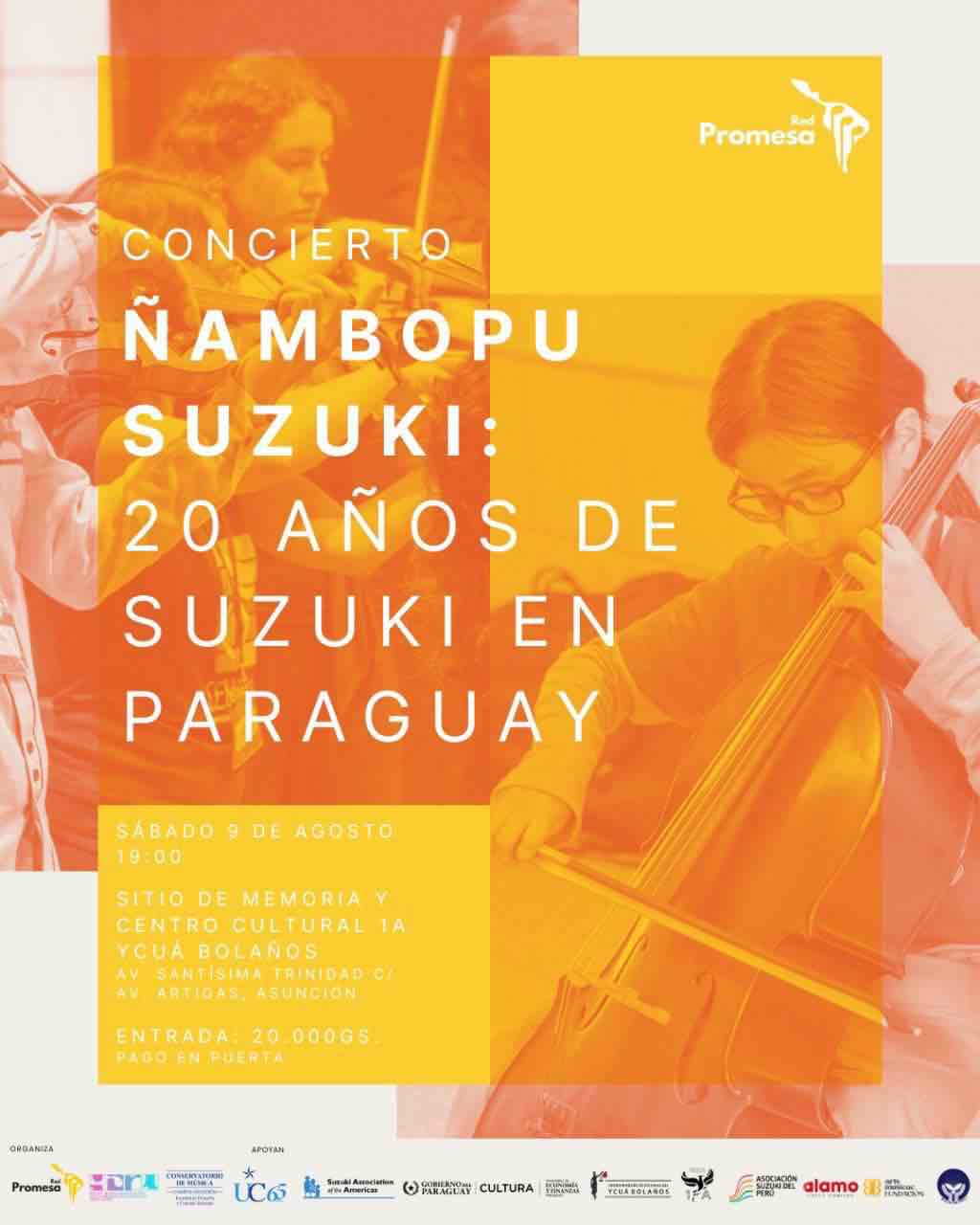 Música, emoción y homenaje en el cierre del Festival Internacional Suzuki – Edición Paraguay