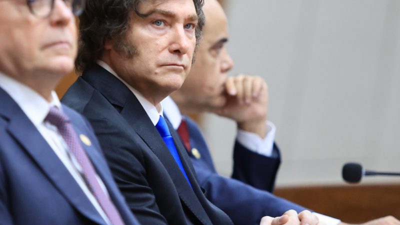 Milei y Peña con brújula alineada en medio de líderes globales con «moral desviada»