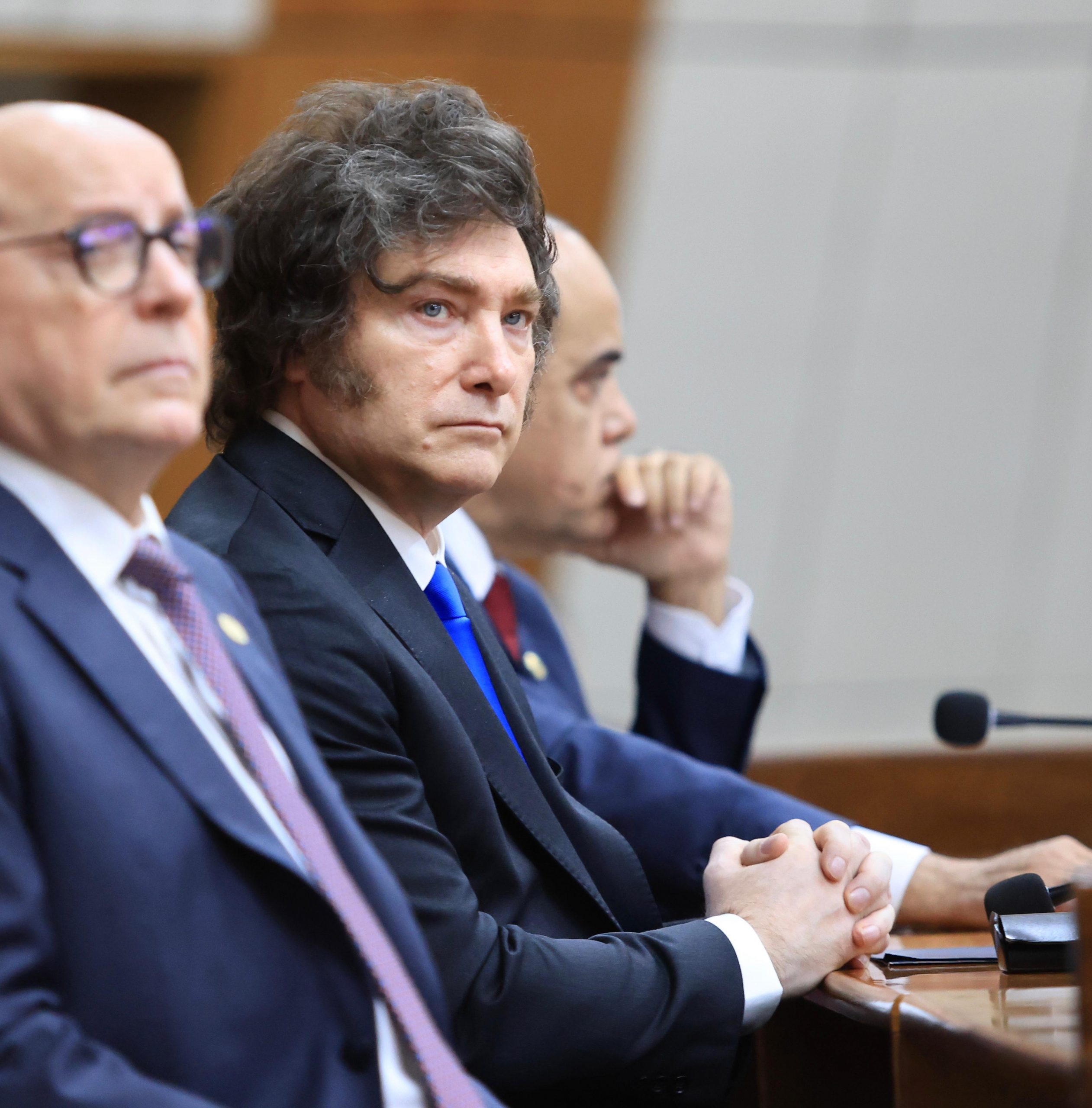 Milei y Peña con brújula alineada en medio de líderes globales con «moral desviada»