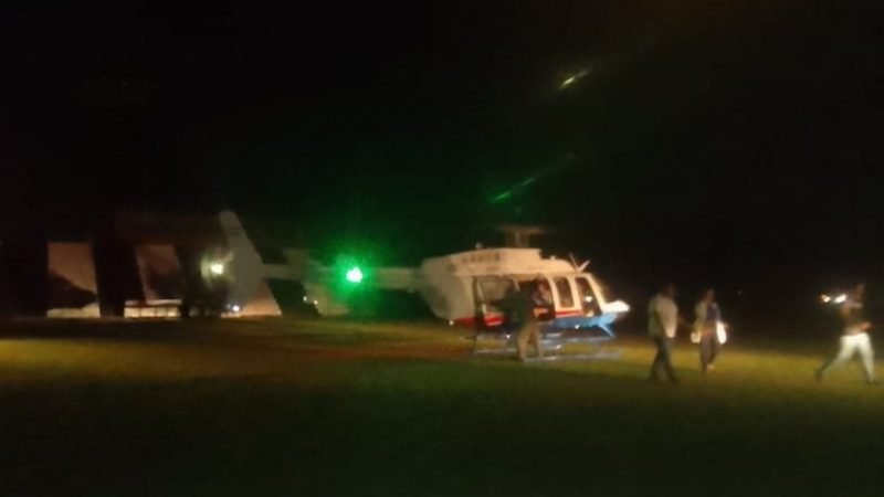 Hijo del vicepresidente sufre accidente de motocross