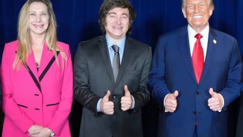 Trump bendice a Milei desde la Casa Blanca: “Líder fantástico, luchador y ganador”