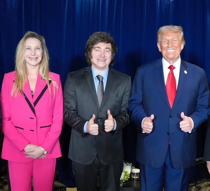 Trump bendice a Milei desde la Casa Blanca: “Líder fantástico, luchador y ganador”
