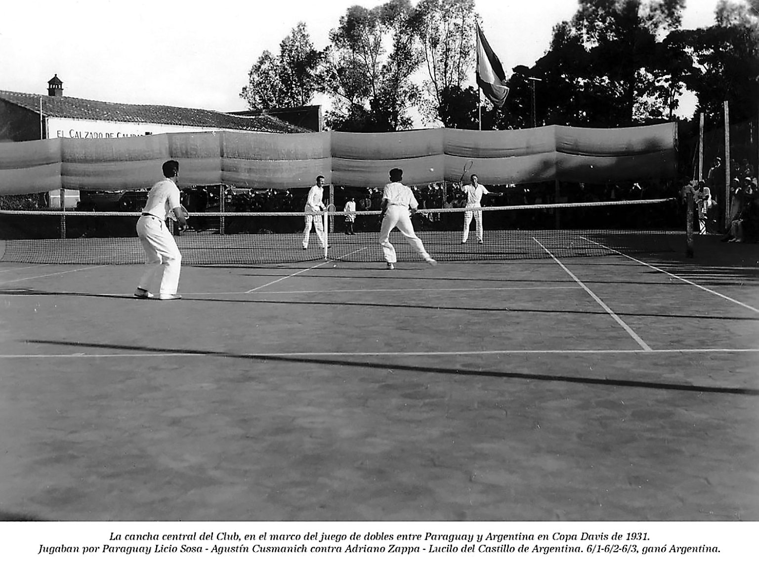 Paraguay y Pakistán ya juegan la Copa Davis en el CIT