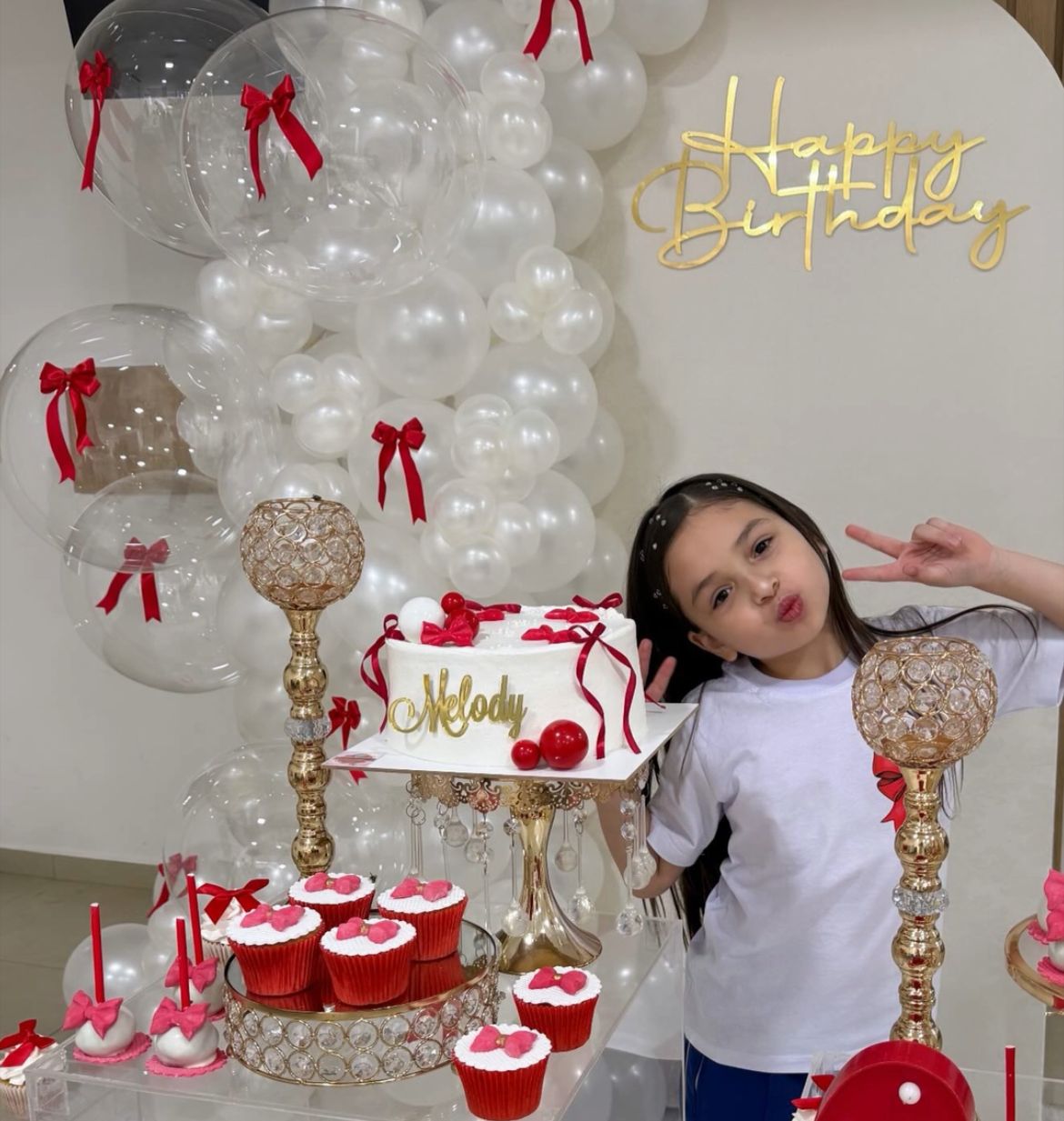 Marilina Bogado celebra los 8 años de su hija Melody