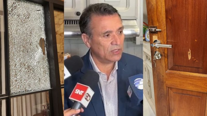 Atacan a balazos la vivienda de un periodista judicial en Lambaré