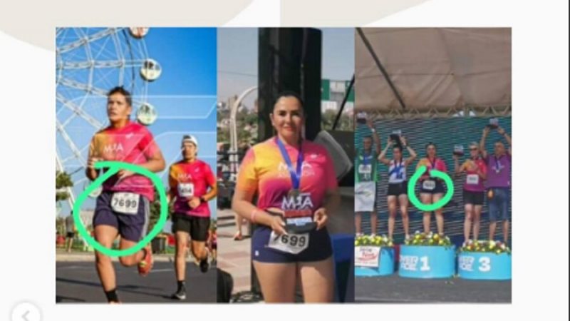 Uno corrió y otra se puso la medalla: papelón en la Maratón Internacional de Asunción
