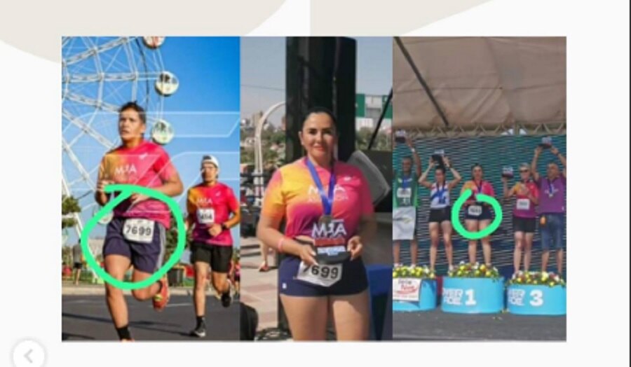 Uno corrió y otra se puso la medalla: papelón en la Maratón Internacional de Asunción
