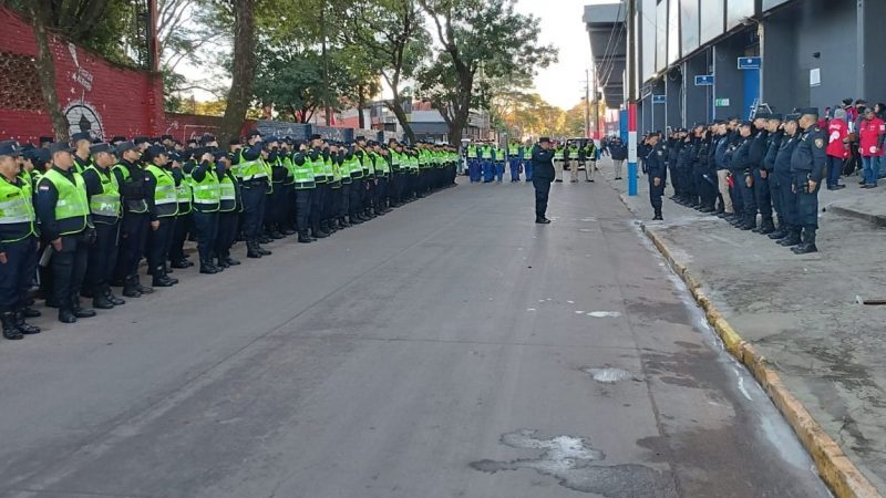 Policía moviliza 4.000 efectivos para el partido de la Selección y prevé una alerta a nivel país