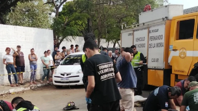 Essap presume conexión clandestina tras muerte de dos hombres en San Lorenzo