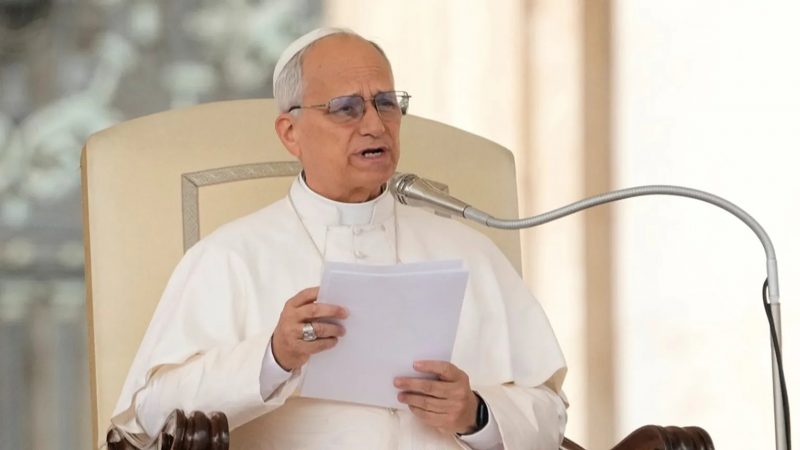 El papa León XIV celebra avances hacia la paz en Gaza