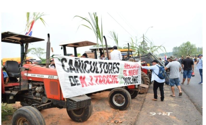 Cañicultores advierten que “coparán” Asunción ante falta de respuestas
