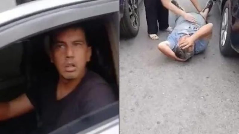 Agresión con gas pimienta a conductor de Bolt: ¿Agresor es un policía?