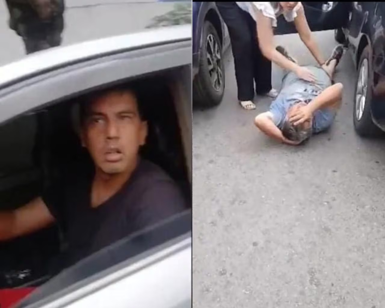 Agresión con gas pimienta a conductor de Bolt: ¿Agresor es un policía?
