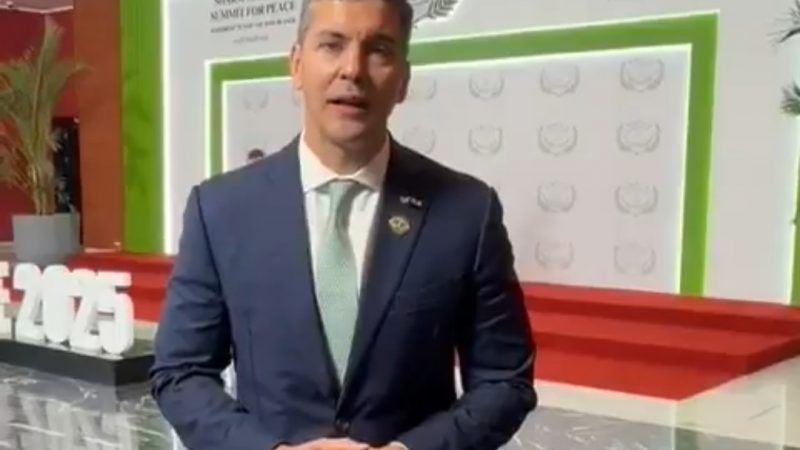 Peña aparece en Egipto tras anunciar viaje a Israel: sorpresa y hermetismo en torno a su agenda internacional