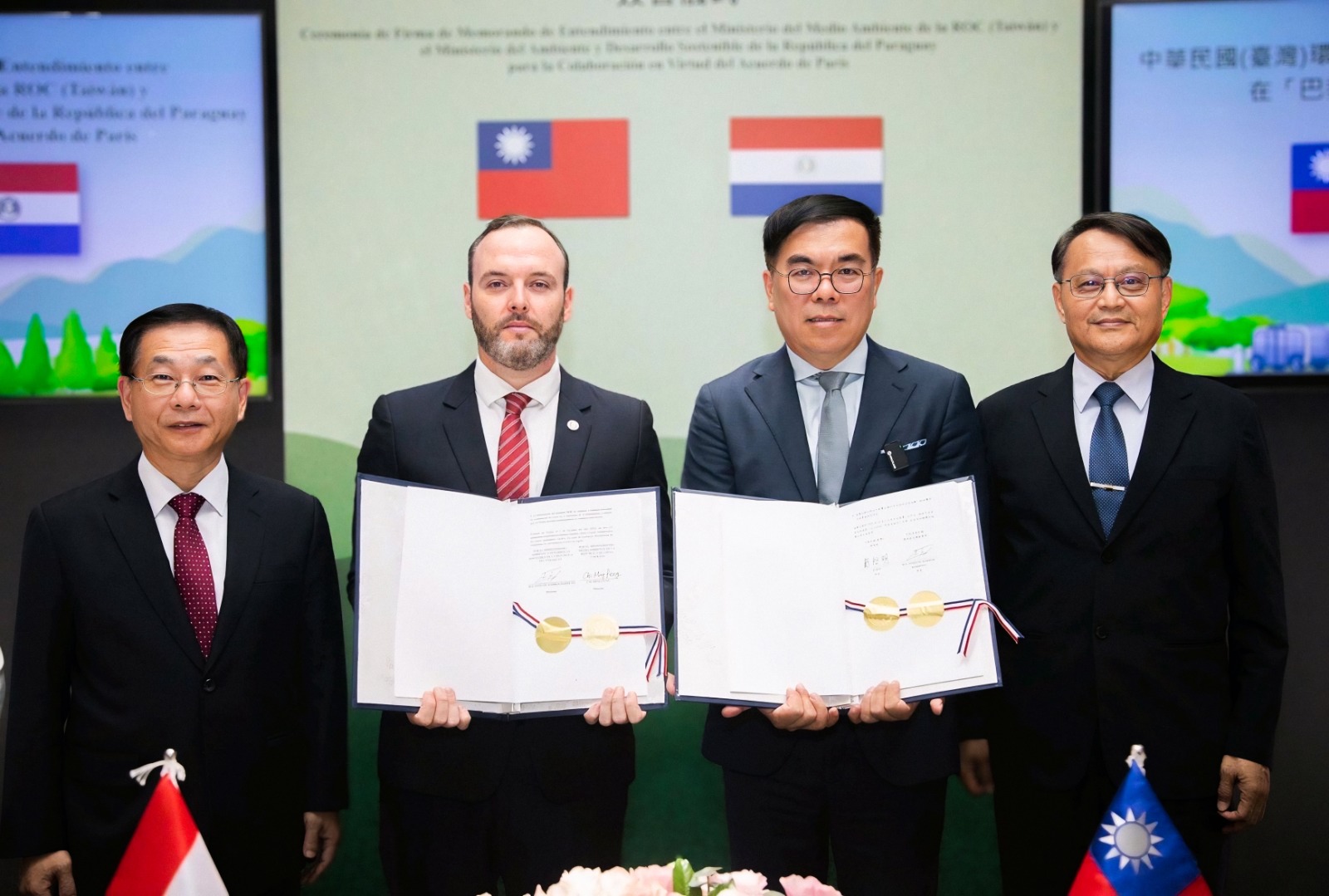 Acuerdo histórico entre Paraguay y China (Taiwán) para la conservación de los Recursos Naturales