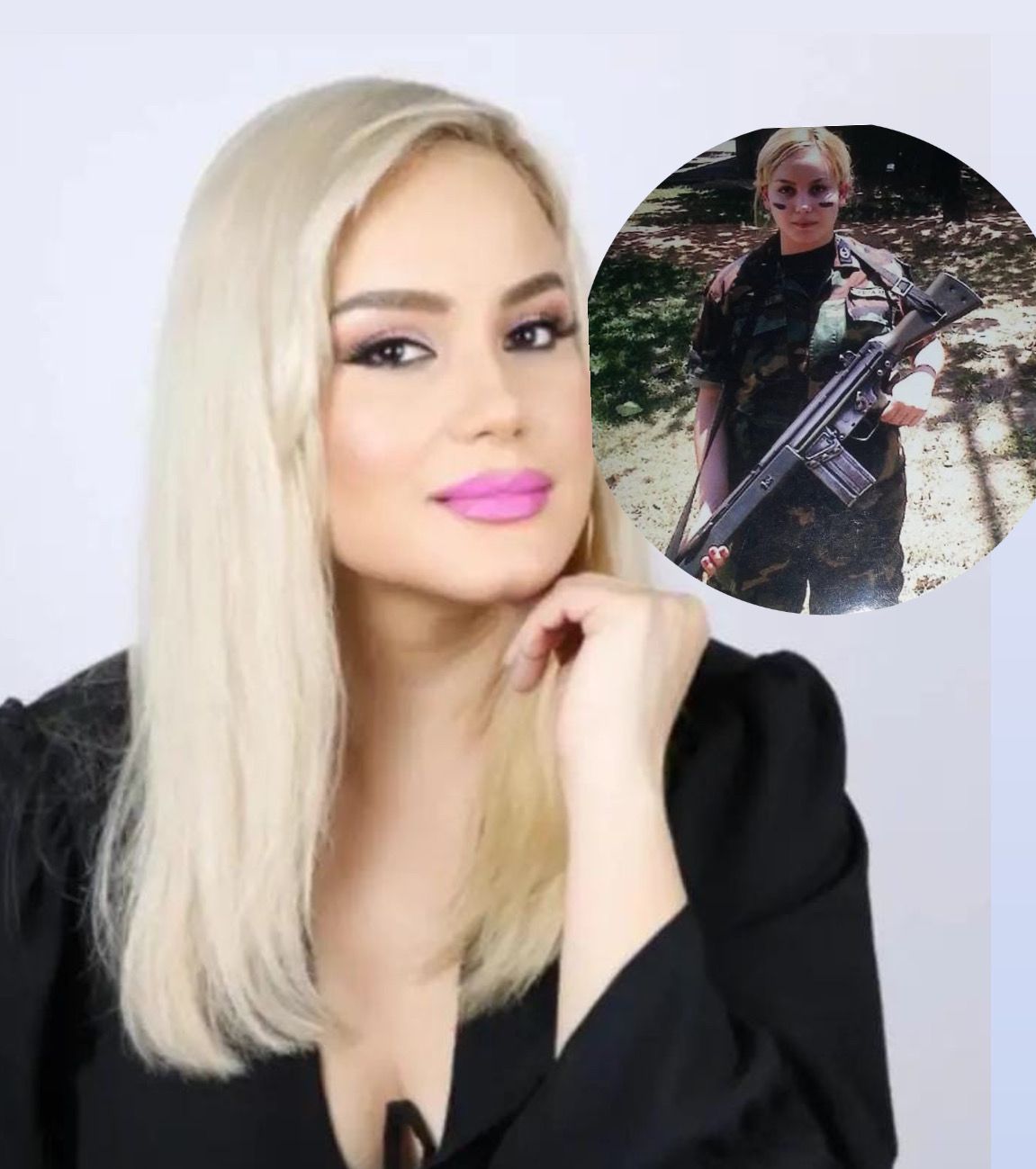 Berna Barreto sorprende: de la Fuerza Aérea al escenario musical