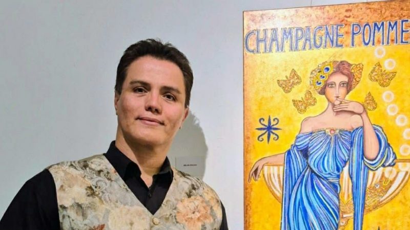 Melvin Rondán invita a su exposición de arte en la Alianza Francesa