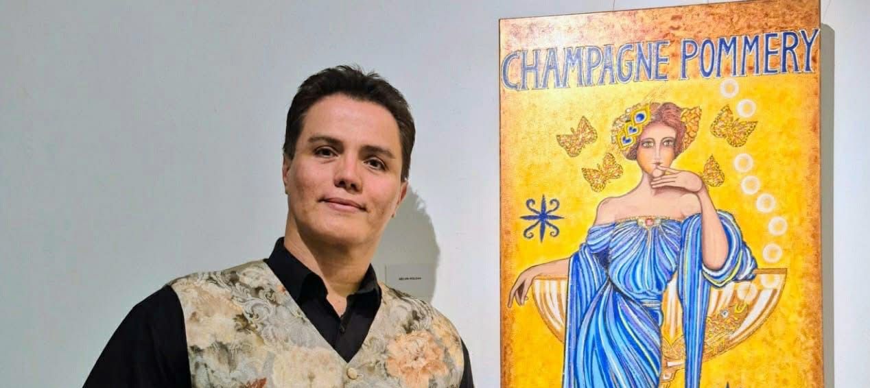 Melvin Rondán invita a su exposición de arte en la Alianza Francesa
