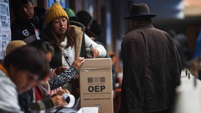 Histórico balotaje en Bolivia: la OEA pide calma