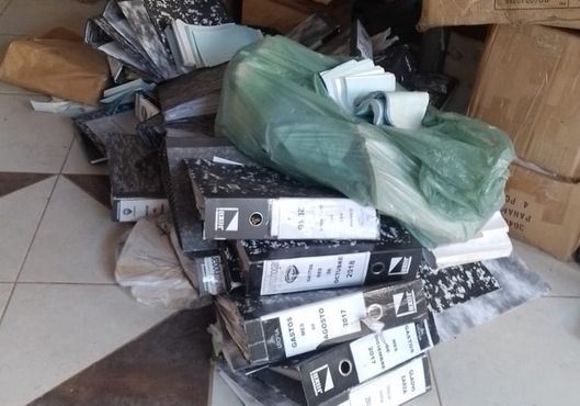 Fiscal confirma que hay cientos de pagarés sin firmas entre documentos encontrados en vivienda del barrio Palomar