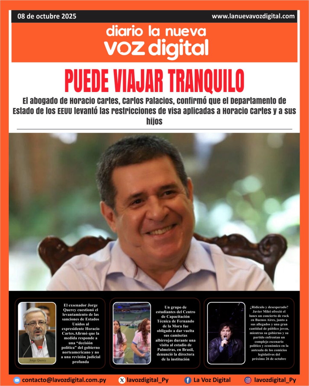 TAPA 8 de octubre 2025