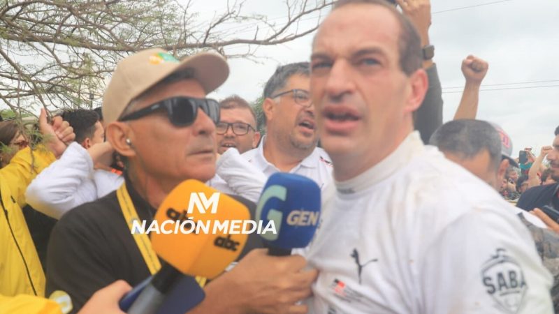 Gustavo Saba y su emoción por ganar el Rally del Chaco: «Demasiado….»