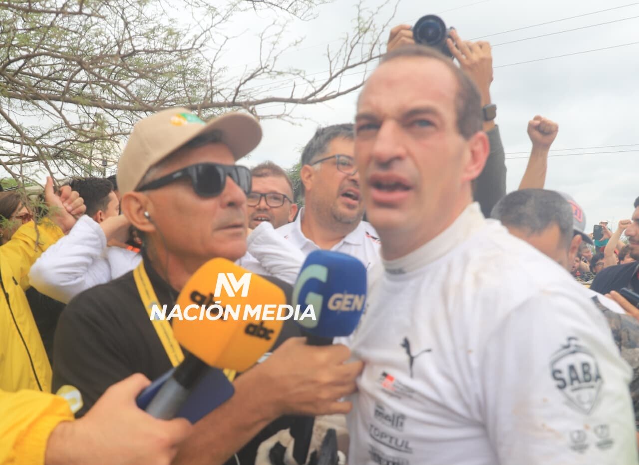 Gustavo Saba y su emoción por ganar el Rally del Chaco: «Demasiado….»