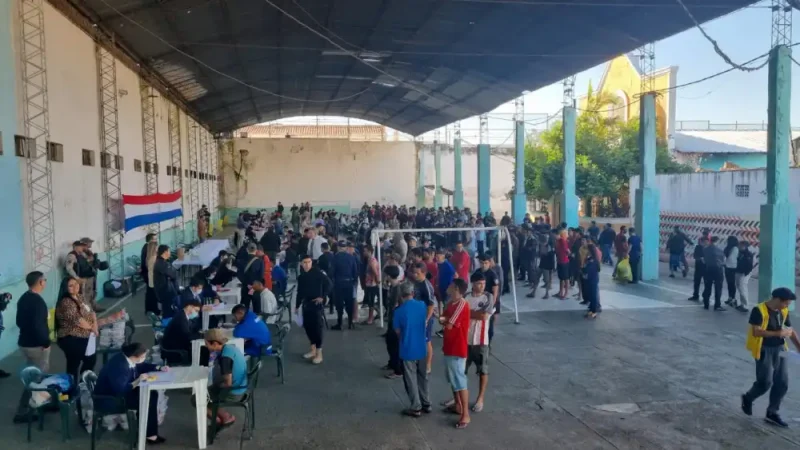 Jueces y funcionarios realizan censo de condenados y procesados en Tacumbú