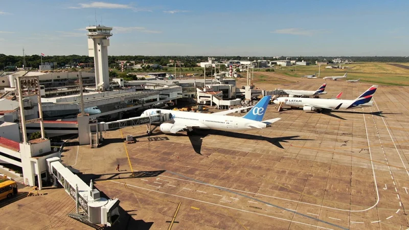 Conectividad aérea de Paraguay muestra un crecimiento sostenido durante este 2025