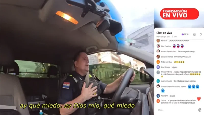 Oficial Youtuber arremete contra comisario que le prohibió grabar juicio: “Le falta calle”