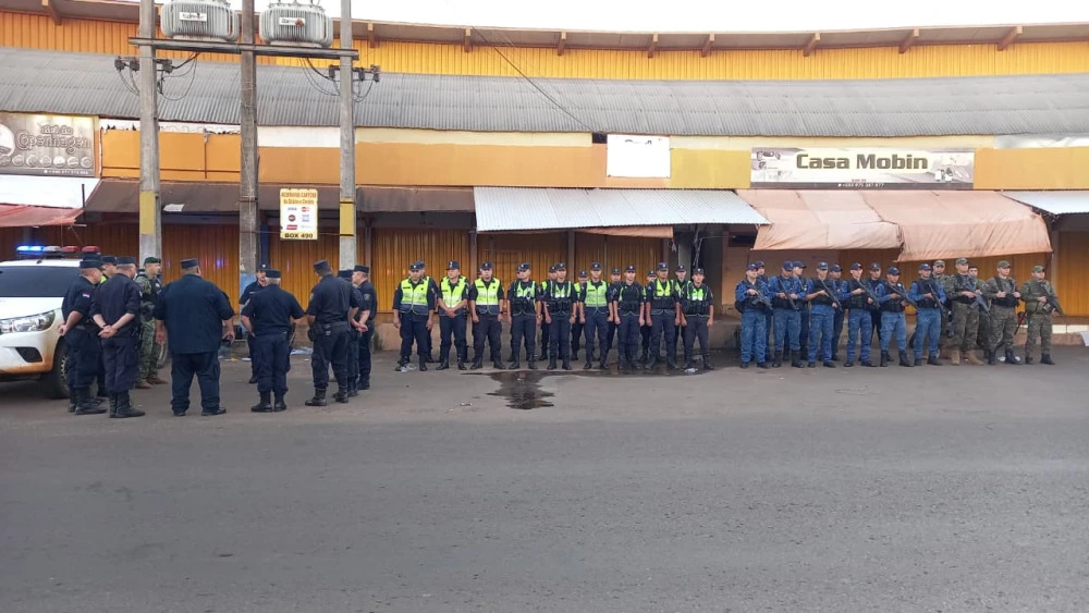 Operativo Norte Soberano: Policías blindan Pedro Juan Caballero tras sucesivos hechos de sicariato
