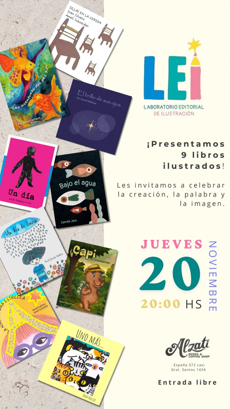 El Laboratorio Editorial de Ilustración presenta nueve libros que celebran la imagen, la palabra y el arte