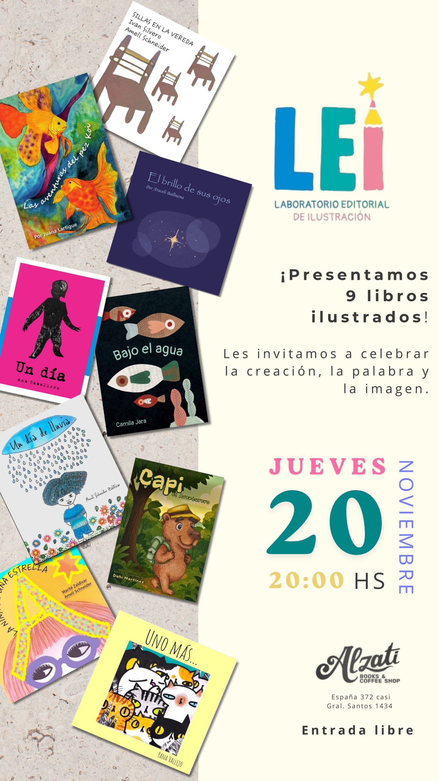 El Laboratorio Editorial de Ilustración presenta nueve libros que celebran la imagen, la palabra y el arte