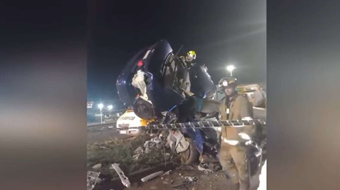 Muere una mujer al chocar contra una columna en Ciudad del Este